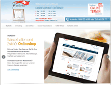 Tablet Screenshot of bellvita.ch